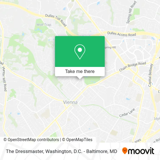 The Dressmaster map