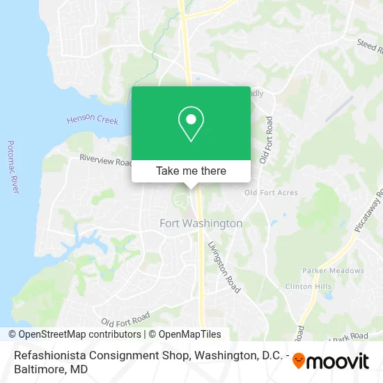 Refashionista Consignment Shop map