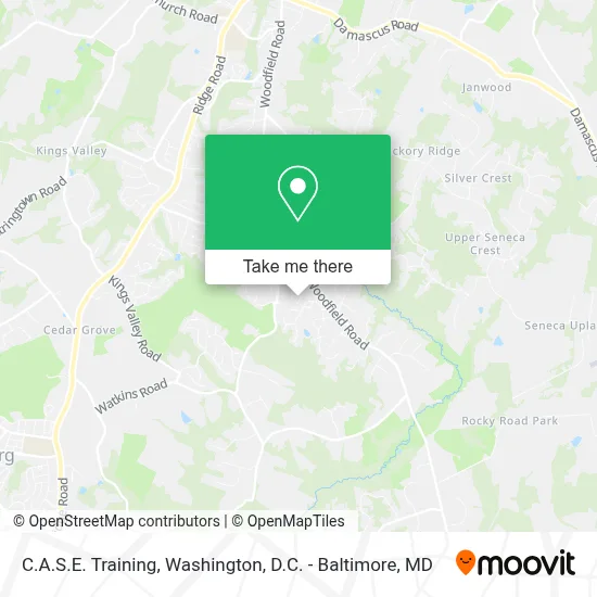 C.A.S.E. Training map