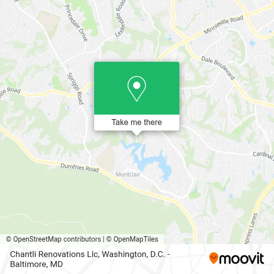 Chantli Renovations Llc map