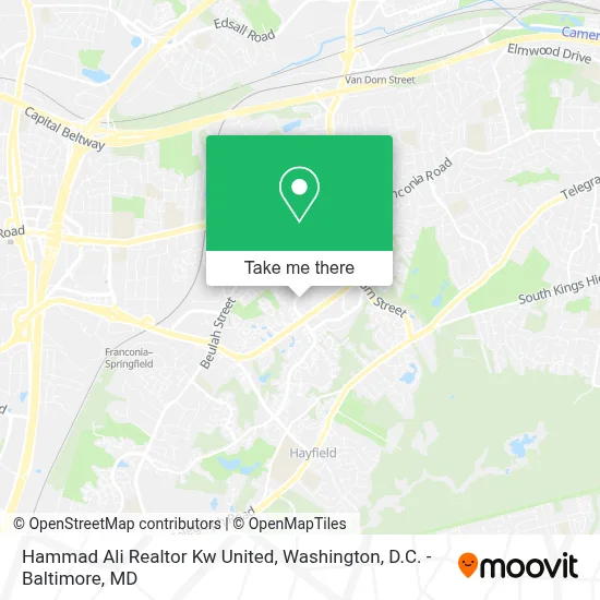 Hammad Ali Realtor Kw United map