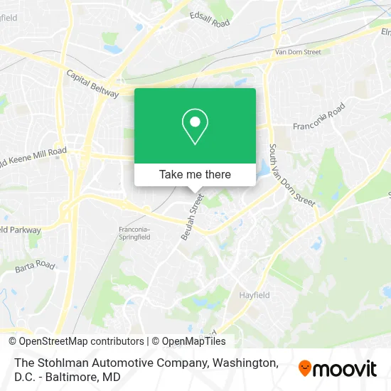 The Stohlman Automotive Company map