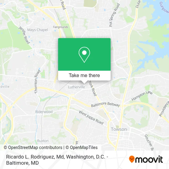 Ricardo L. Rodriguez, Md map