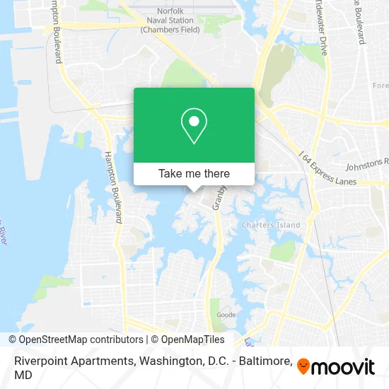 Riverpoint Apartments map