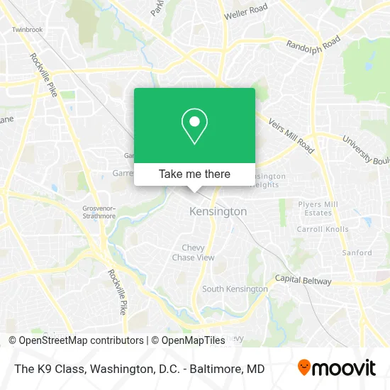 The K9 Class map