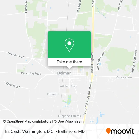 Ez Cash map