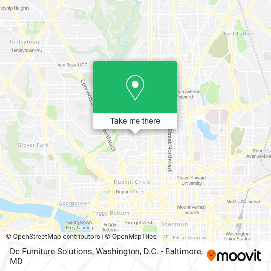 Dc Furniture Solutions map
