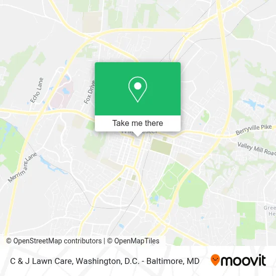 C & J Lawn Care map
