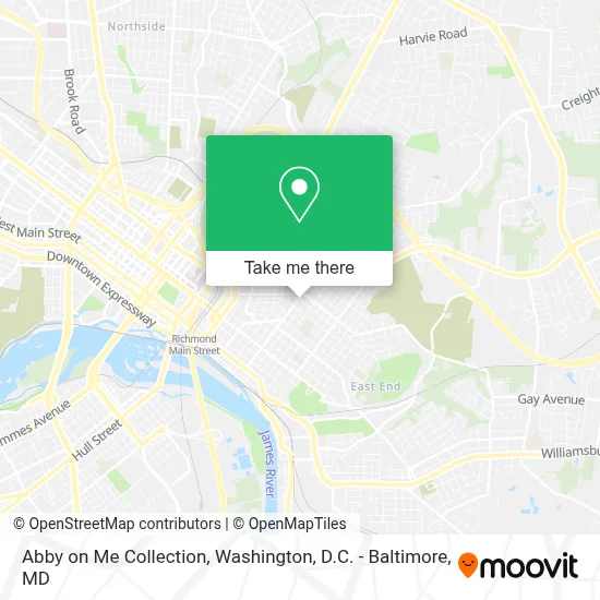Abby on Me Collection map