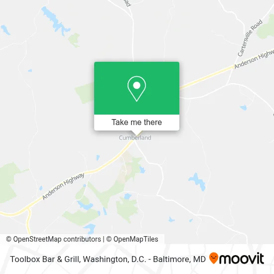 Toolbox Bar & Grill map