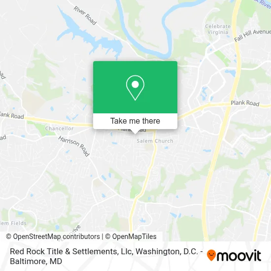 Red Rock Title & Settlements, Llc map