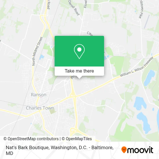 Nat's Bark Boutique map