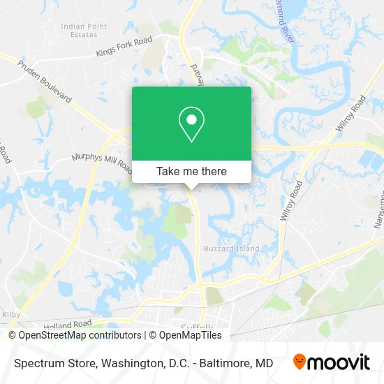 Spectrum Store map