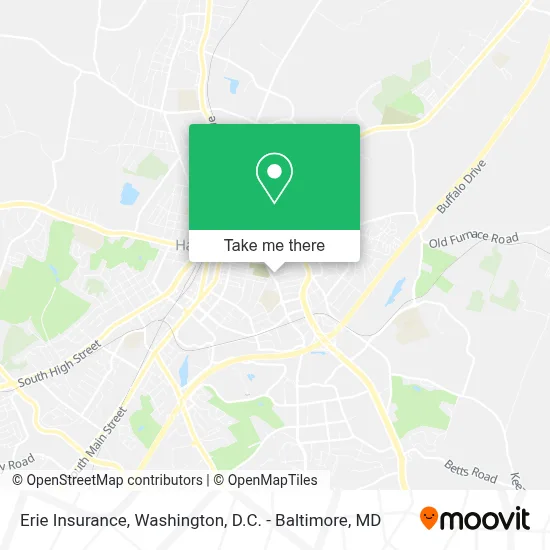 Erie Insurance map