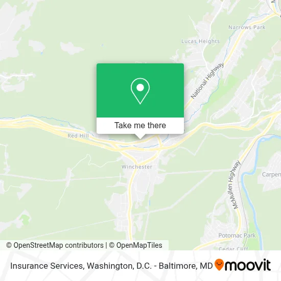 Insurance Services map