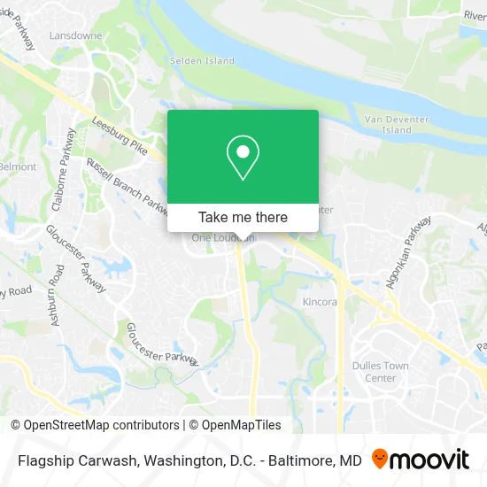 Flagship Carwash map
