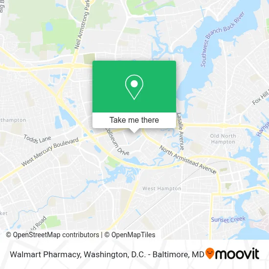 Walmart Pharmacy map