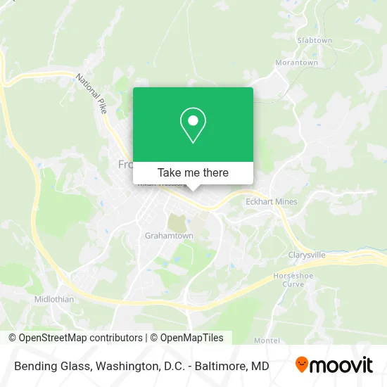 Bending Glass map