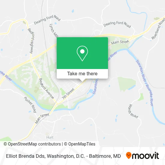 Elliot Brenda Dds map