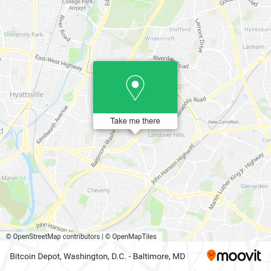 Bitcoin Depot map