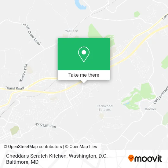 Cheddar's Scratch Kitchen map