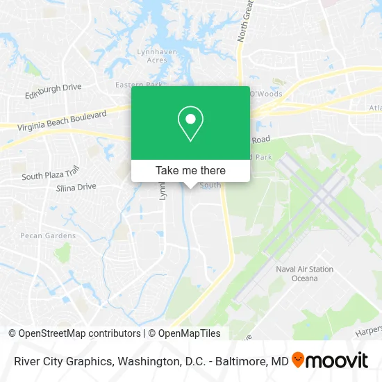 River City Graphics map