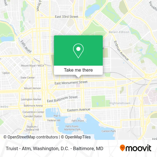 Truist - Atm map