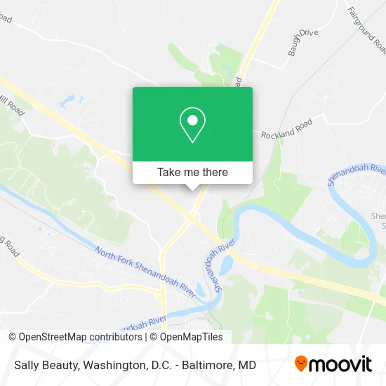 Sally Beauty map