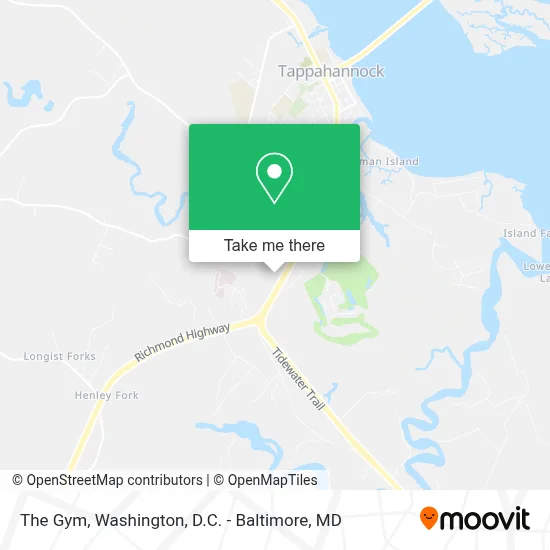 The Gym map