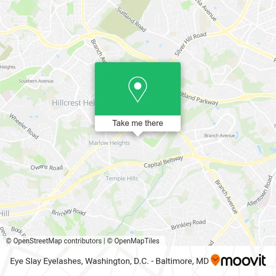 Eye Slay Eyelashes map