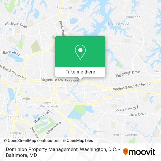 Dominion Property Management map