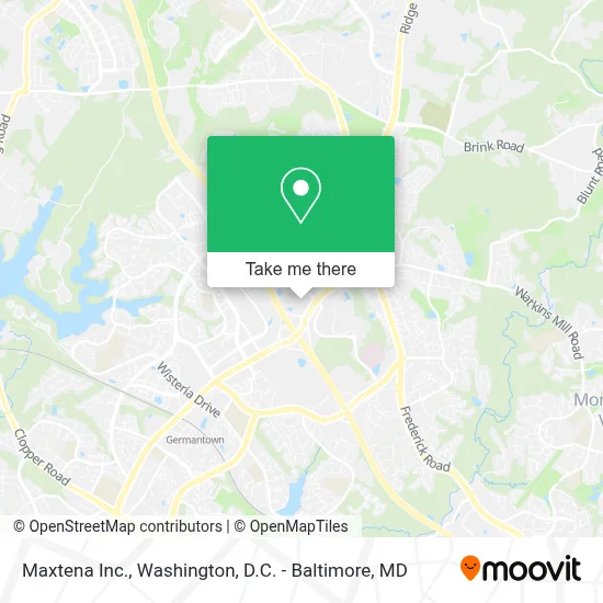 Maxtena Inc. map