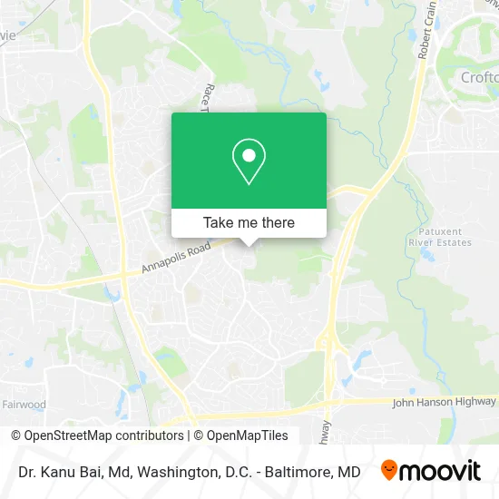 Dr. Kanu Bai, Md map