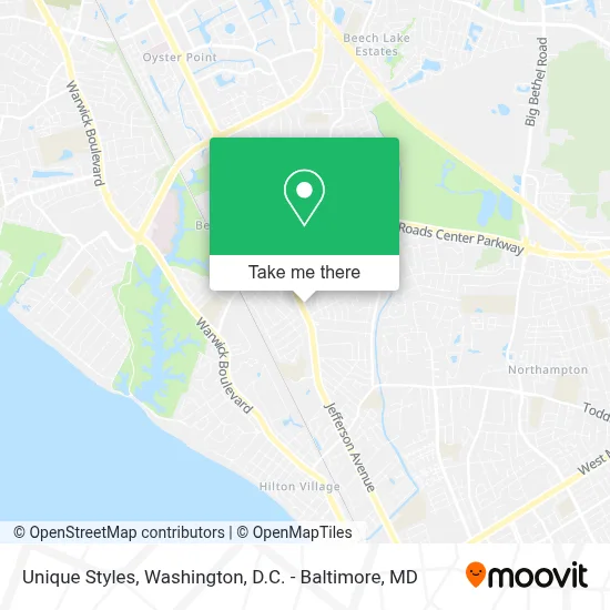 Unique Styles map