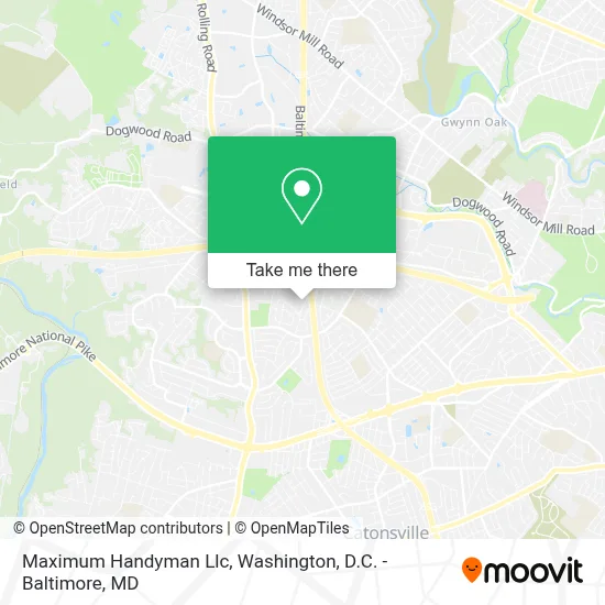 Maximum Handyman Llc map