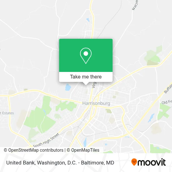 United Bank map