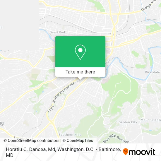 Horatiu C. Dancea, Md map