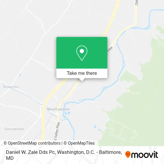 Daniel W. Zale Dds Pc map