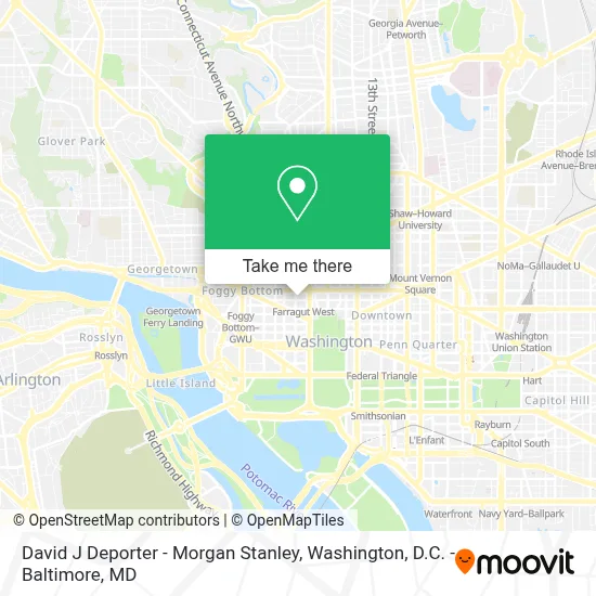 David J Deporter - Morgan Stanley map