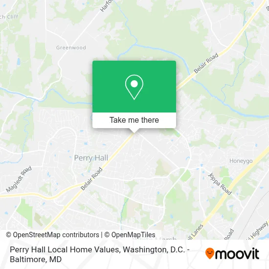 Perry Hall Local Home Values map