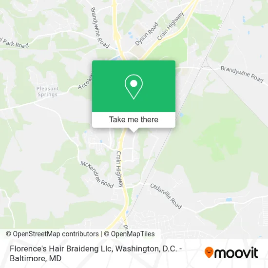 Florence's Hair Braideng Llc map