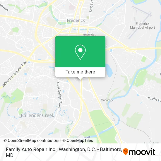 Family Auto Repair Inc. map