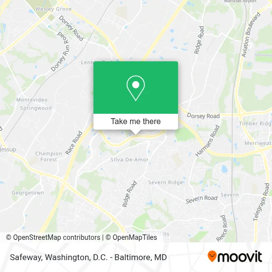 Safeway map
