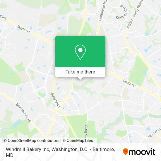 Windmill Bakery Inc map