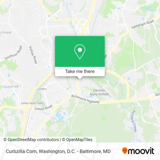 Curbzilla.Com map