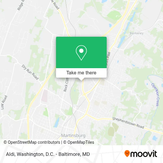Aldi map