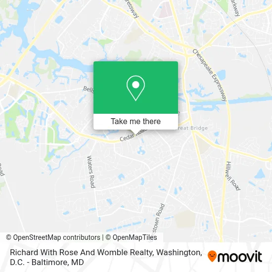 Richard With Rose And Womble Realty map