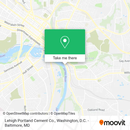 Lehigh Portland Cement Co. map