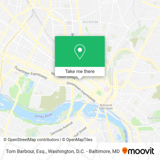 Tom Barbour, Esq. map