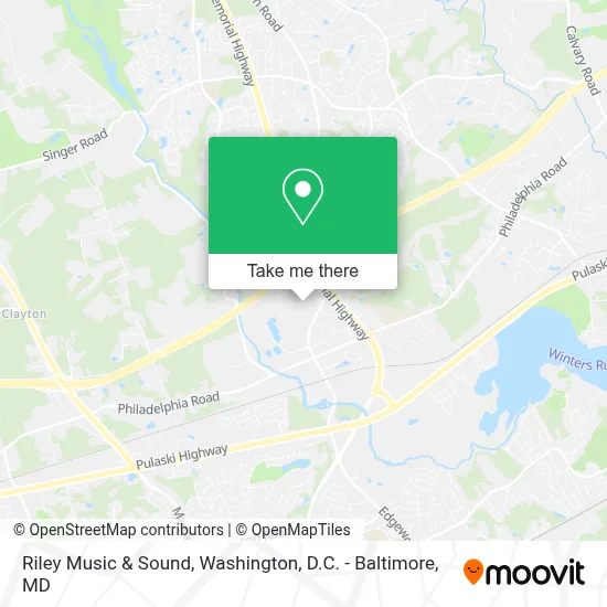 Riley Music & Sound map